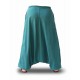 Pantalones Boho, color turquesa