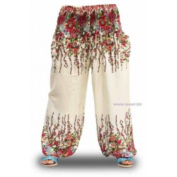 Pantalones Bombachos, étnicos, estampado 1