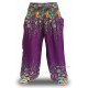 Pantalones Bombachos, étnicos, estampado 1