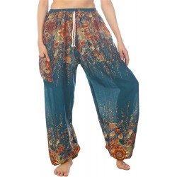 Pantalones Bombachos, étnicos, estampado 1